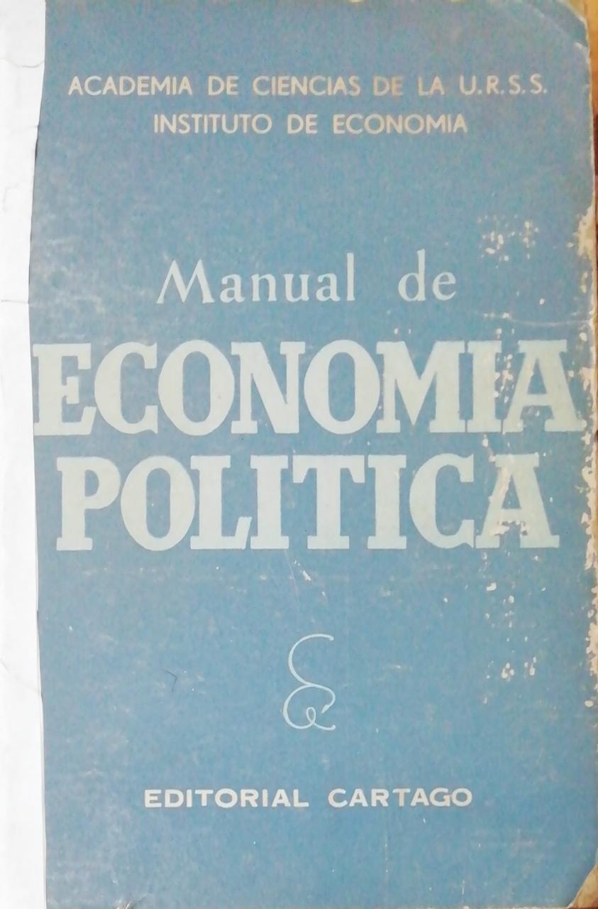 "Manual de Economía Política"