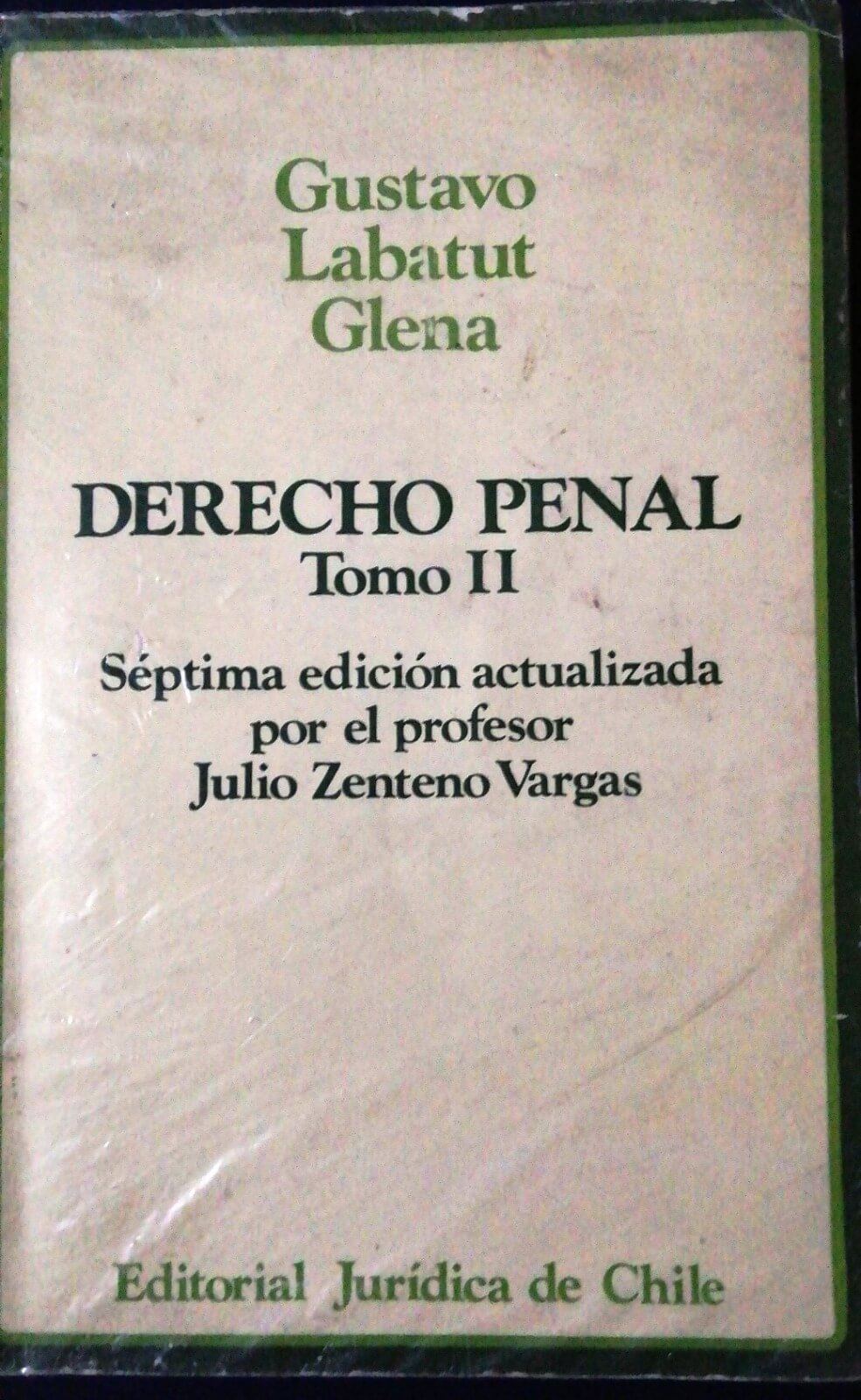 Derecho penal tomo II