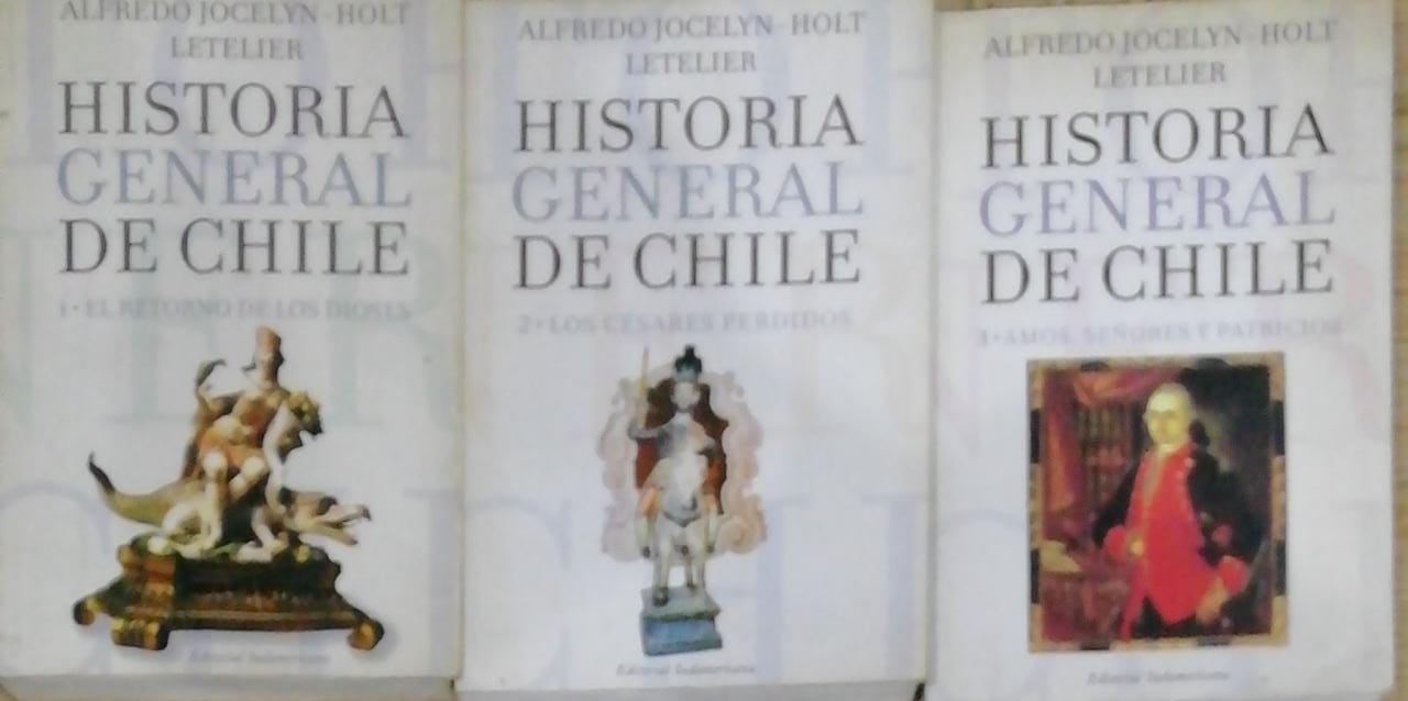Historia General de Chile Tomo I, II y III