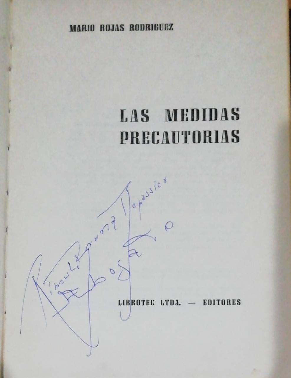 Las Medidas Precautorias