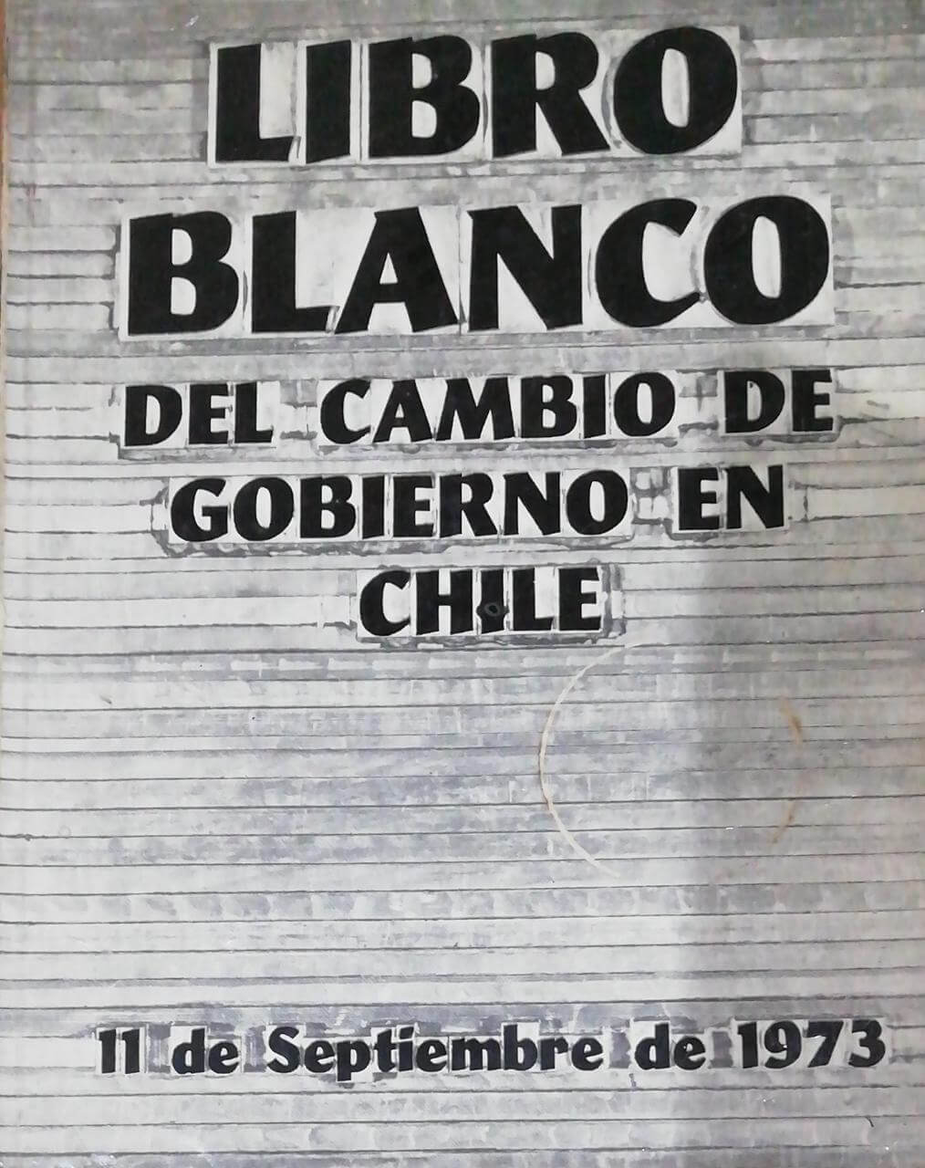 Libro blanco del cambio de gobierno en Chile