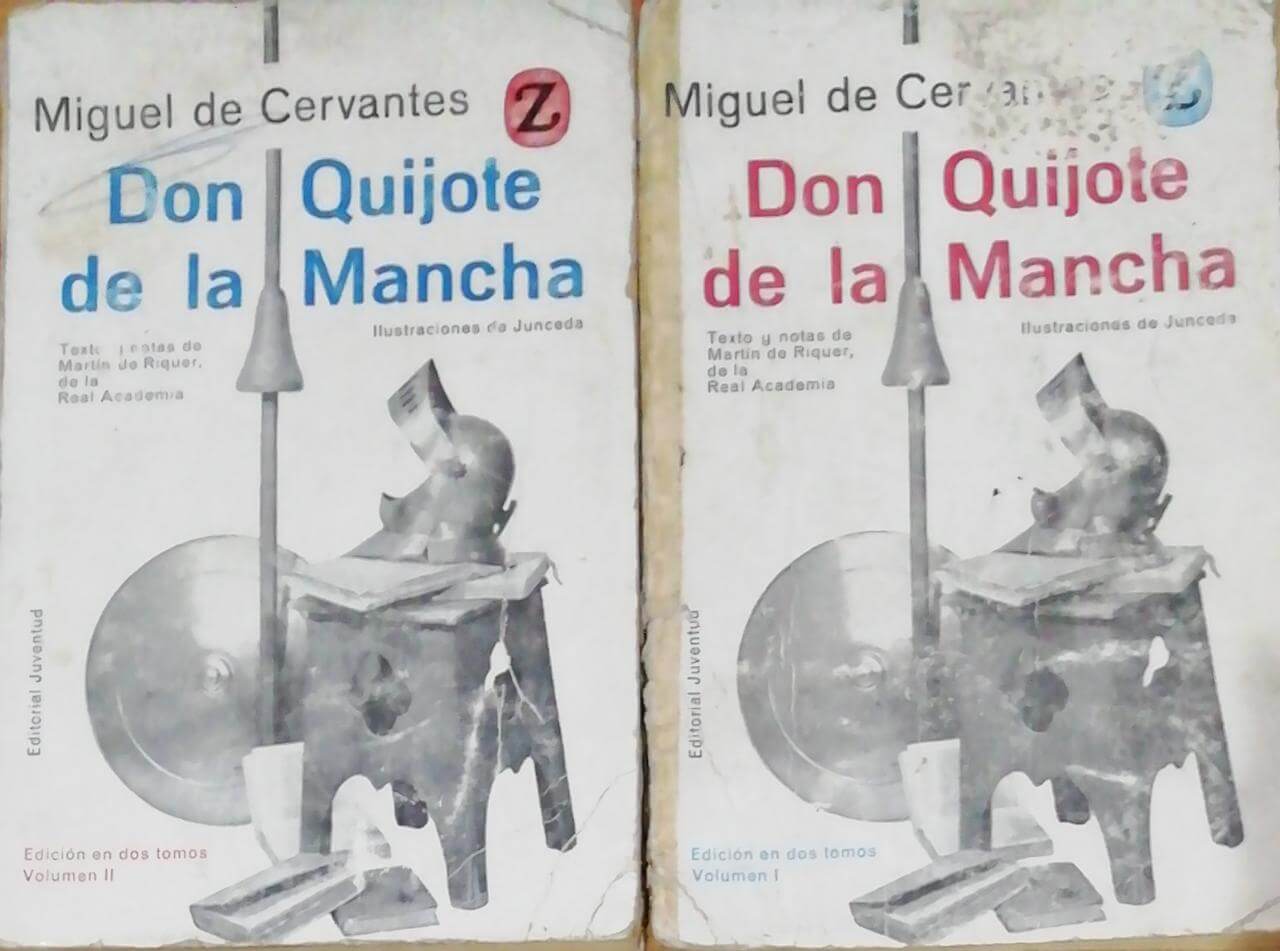 Don Quijote de la Mancha, 2 tomos