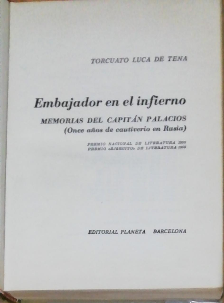 Embajador en el Infierno