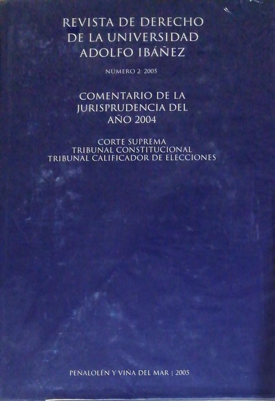 Revista de Derecho de la Universidad Adolfo Ibáñez