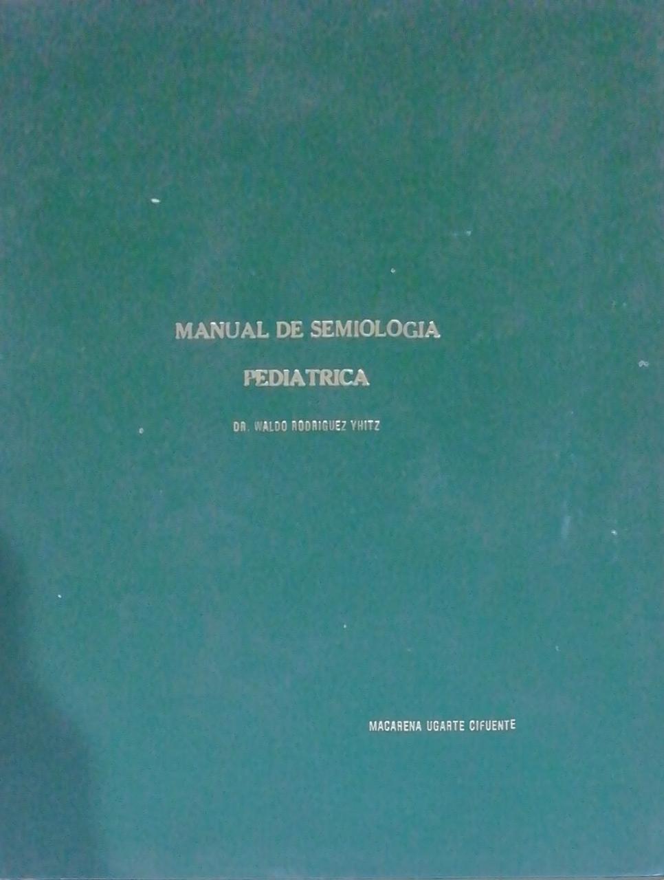 Manual de semiología
