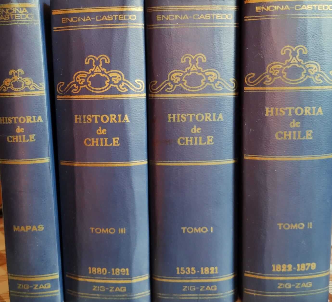 Resumen de la historia de Chile tomo I, II y III