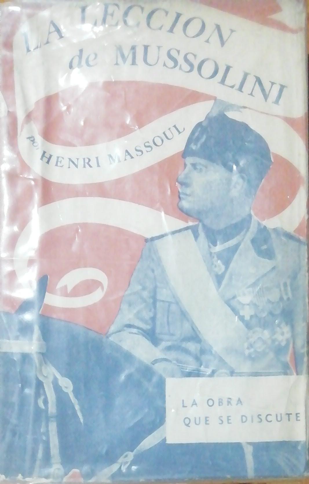 La lección de Mussolini