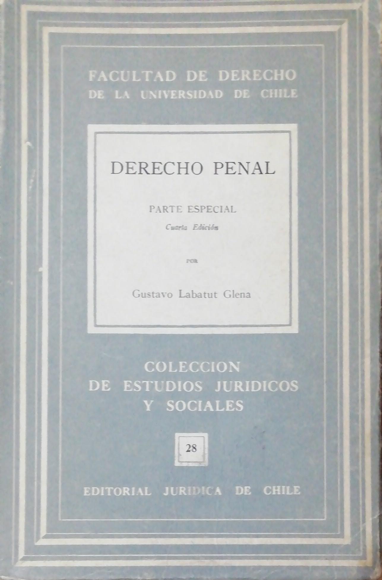 Derecho Penal Parte Especial tomo II