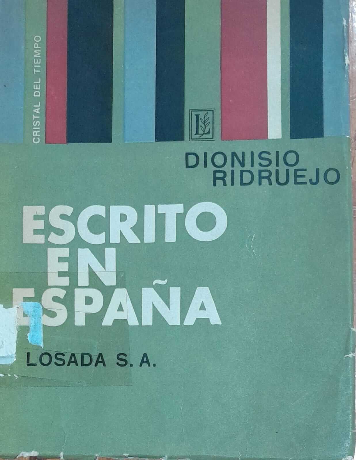 Escrito en España