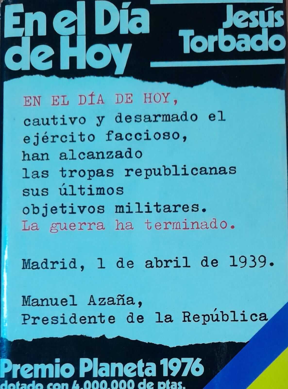 En el día de hoy