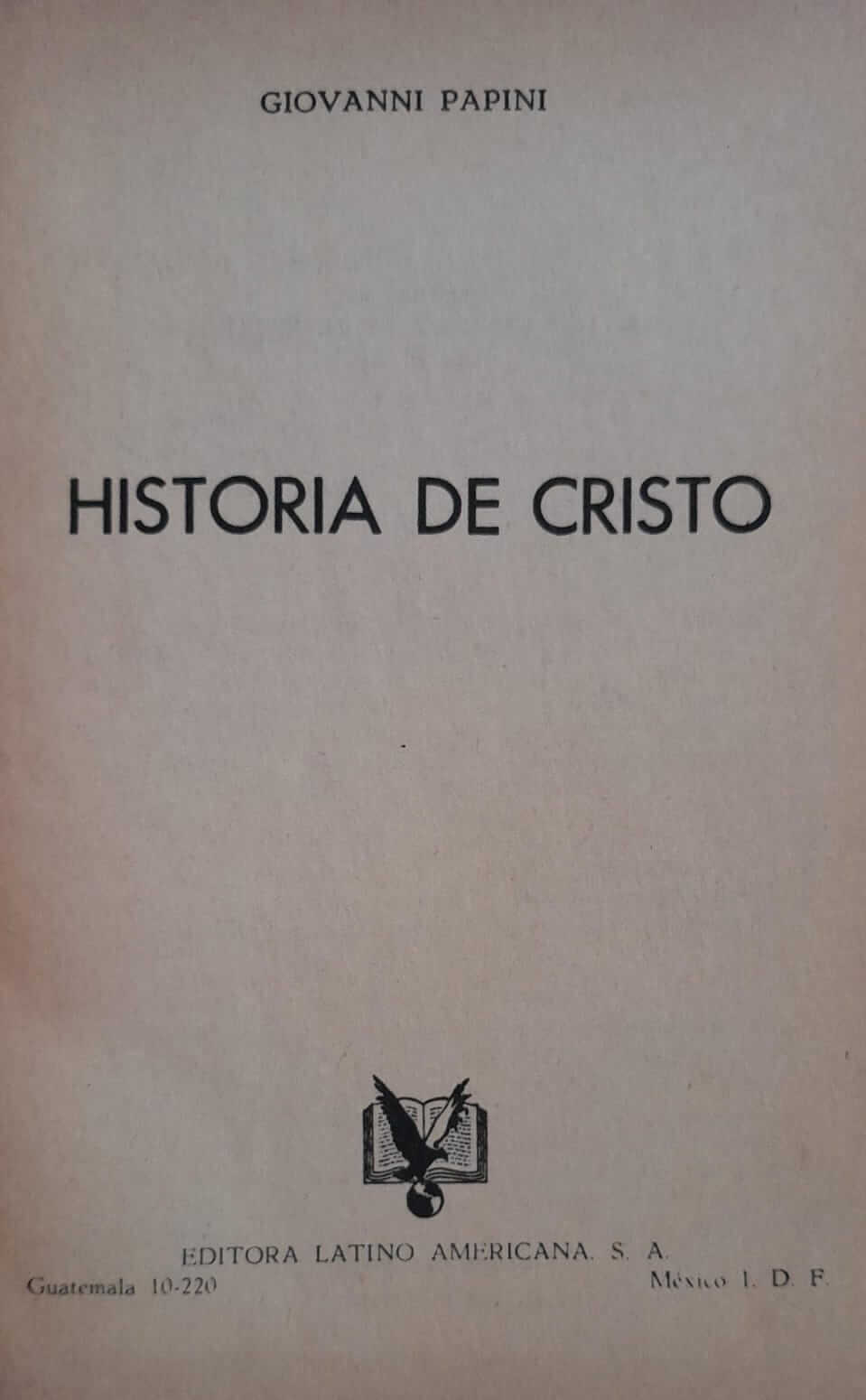Historia de Cristo