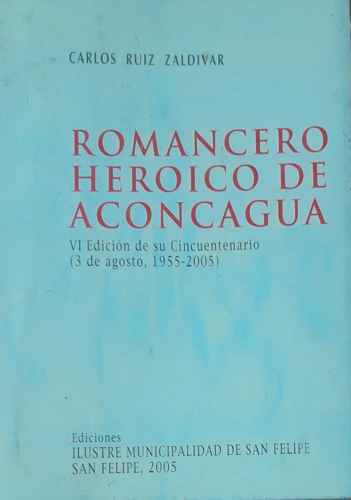 Romancero Heroico de Aconcagua