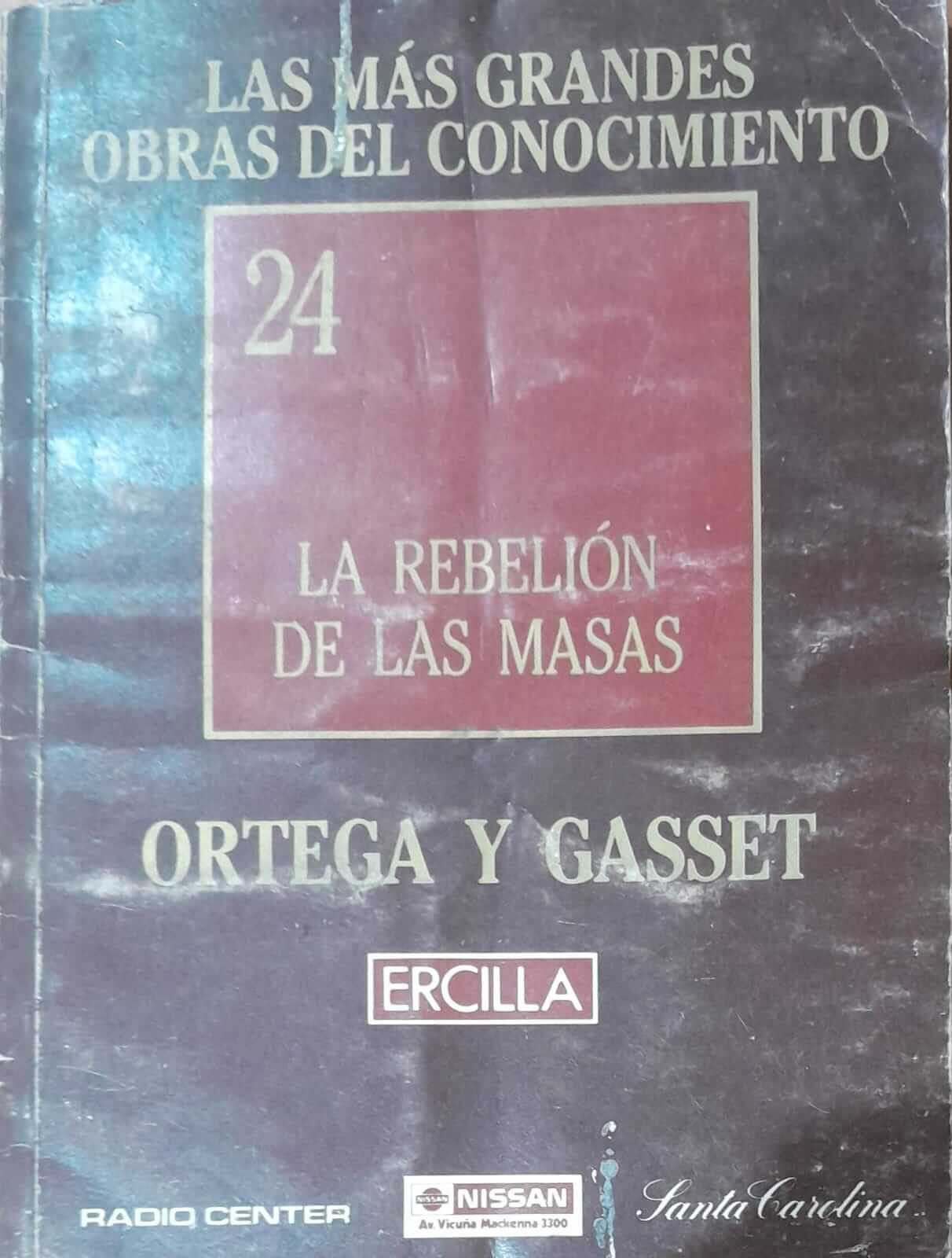 La Rebelión de las Masas