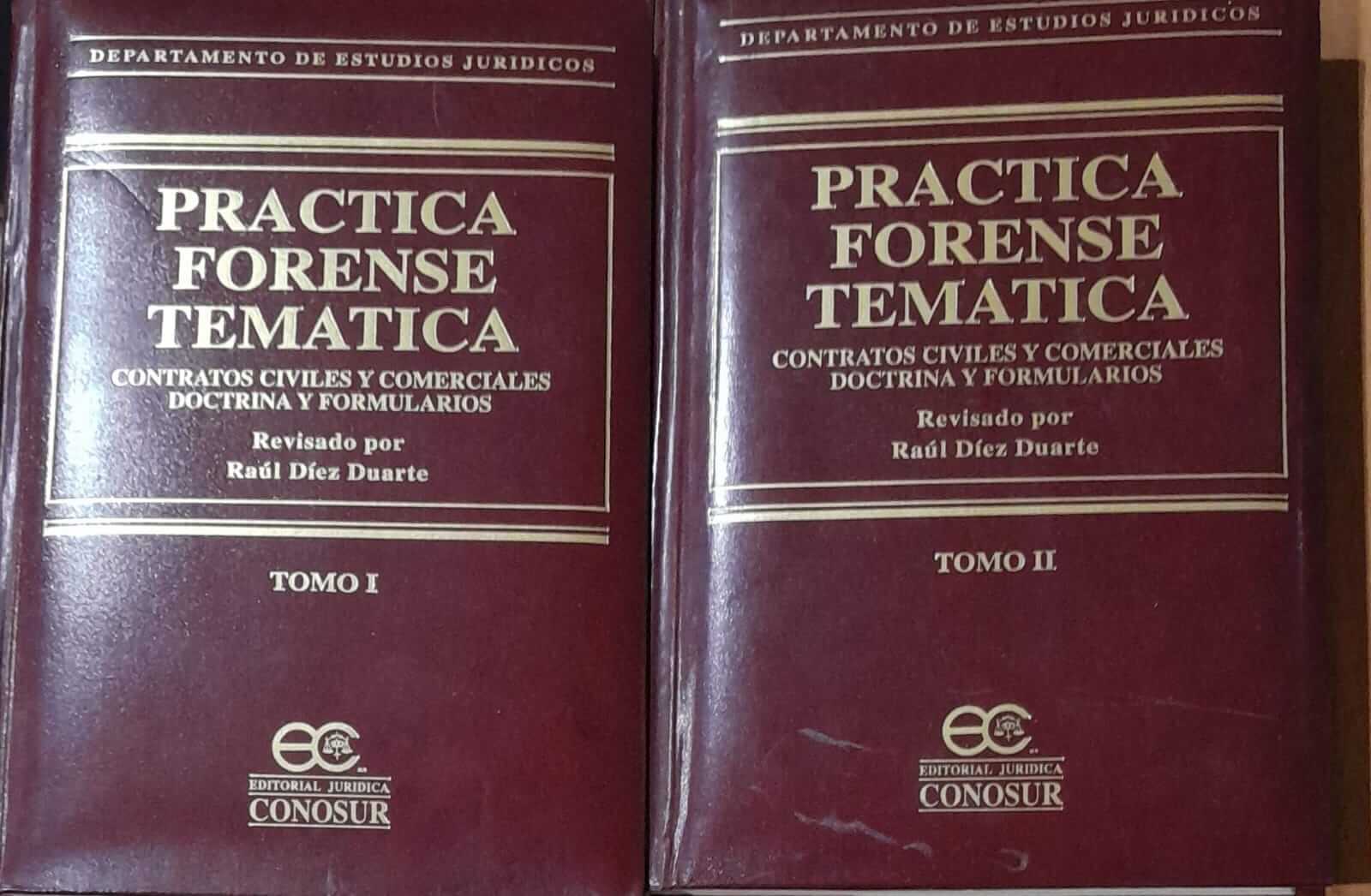 Práctica forense Tomo I y II