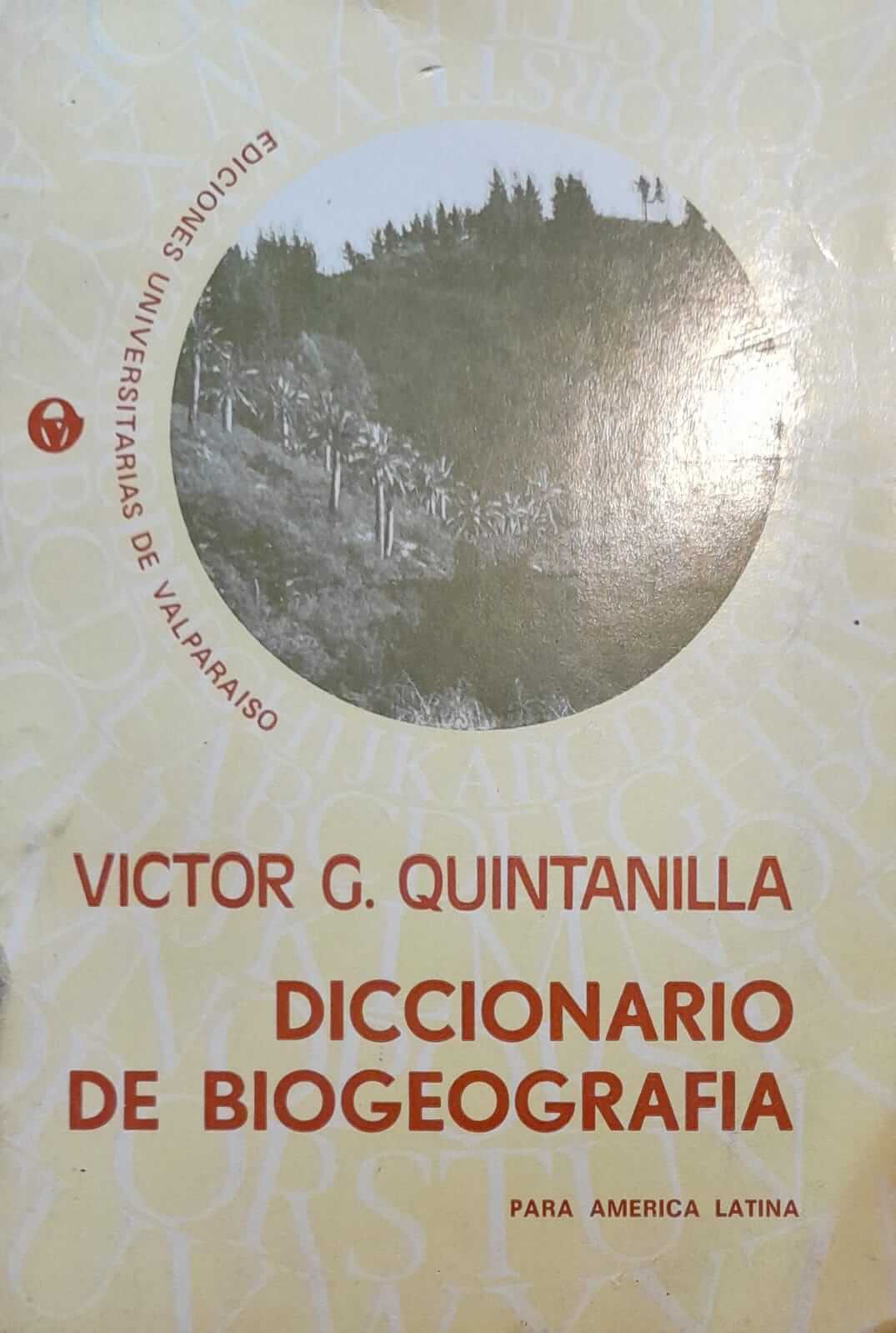Diccionario de biogeografía para América Latina