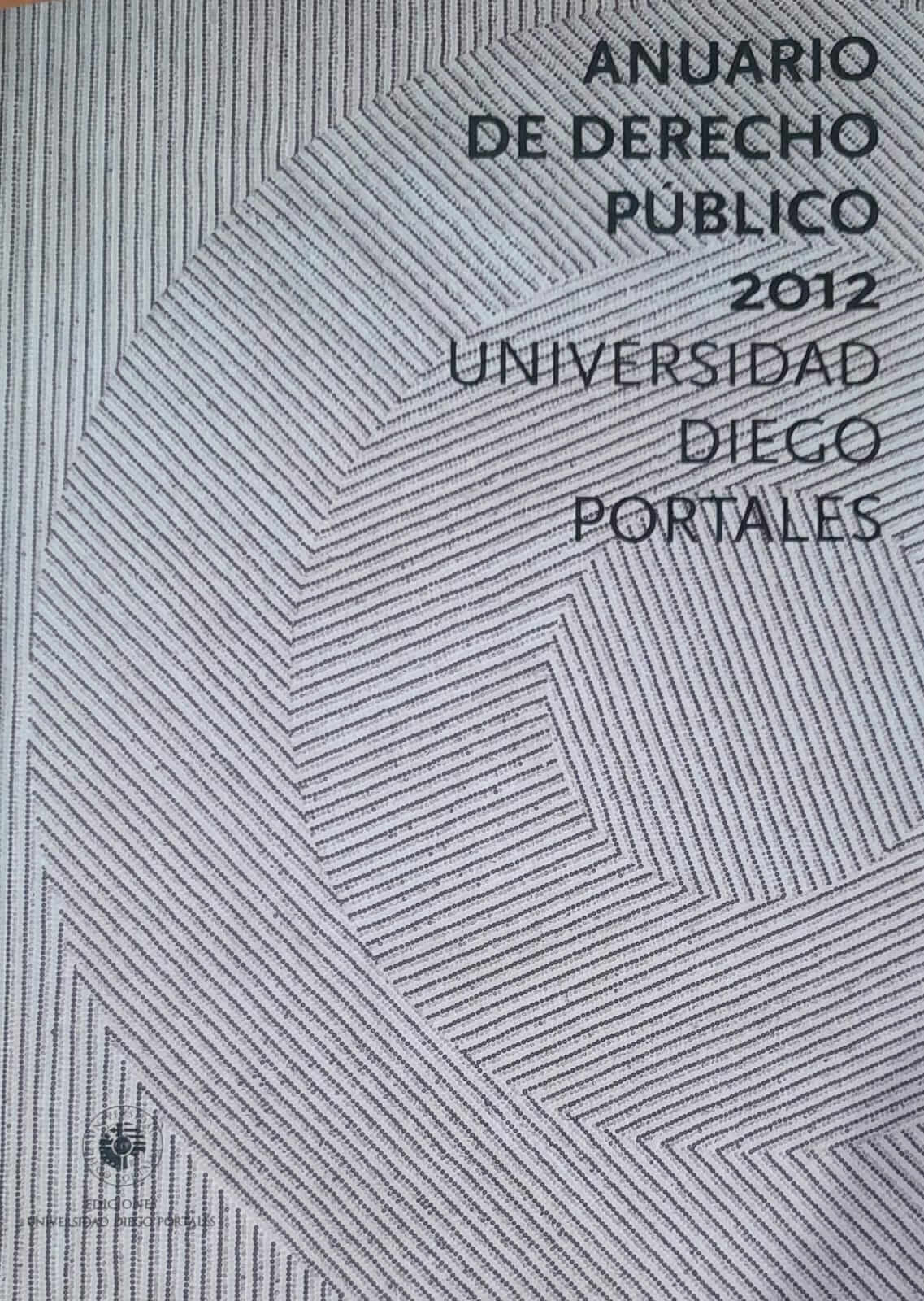 Anuario de Derecho Público 2012