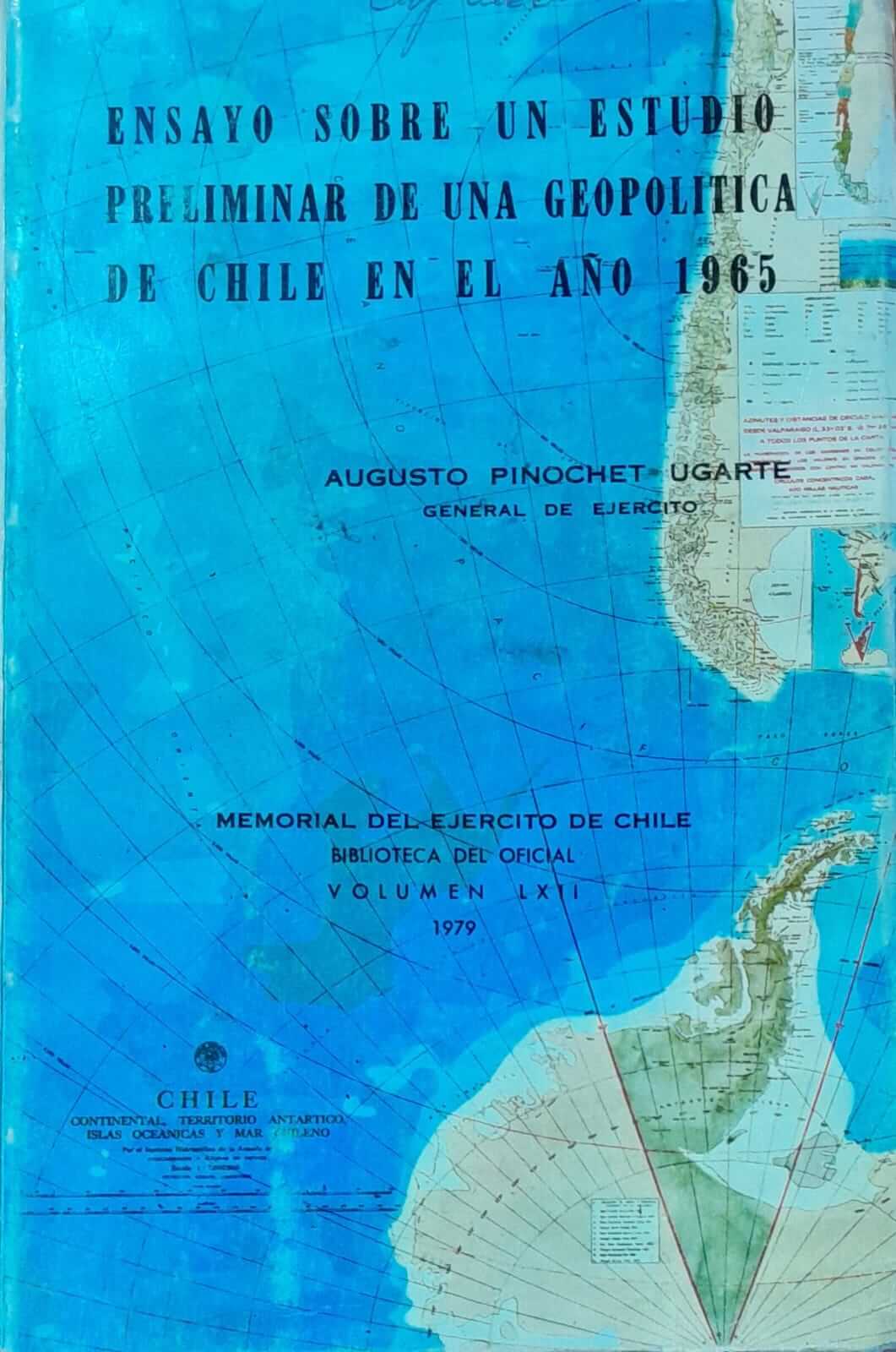 Ensayo sobre un estudio preliminar de una geopolítica de Chile 1965