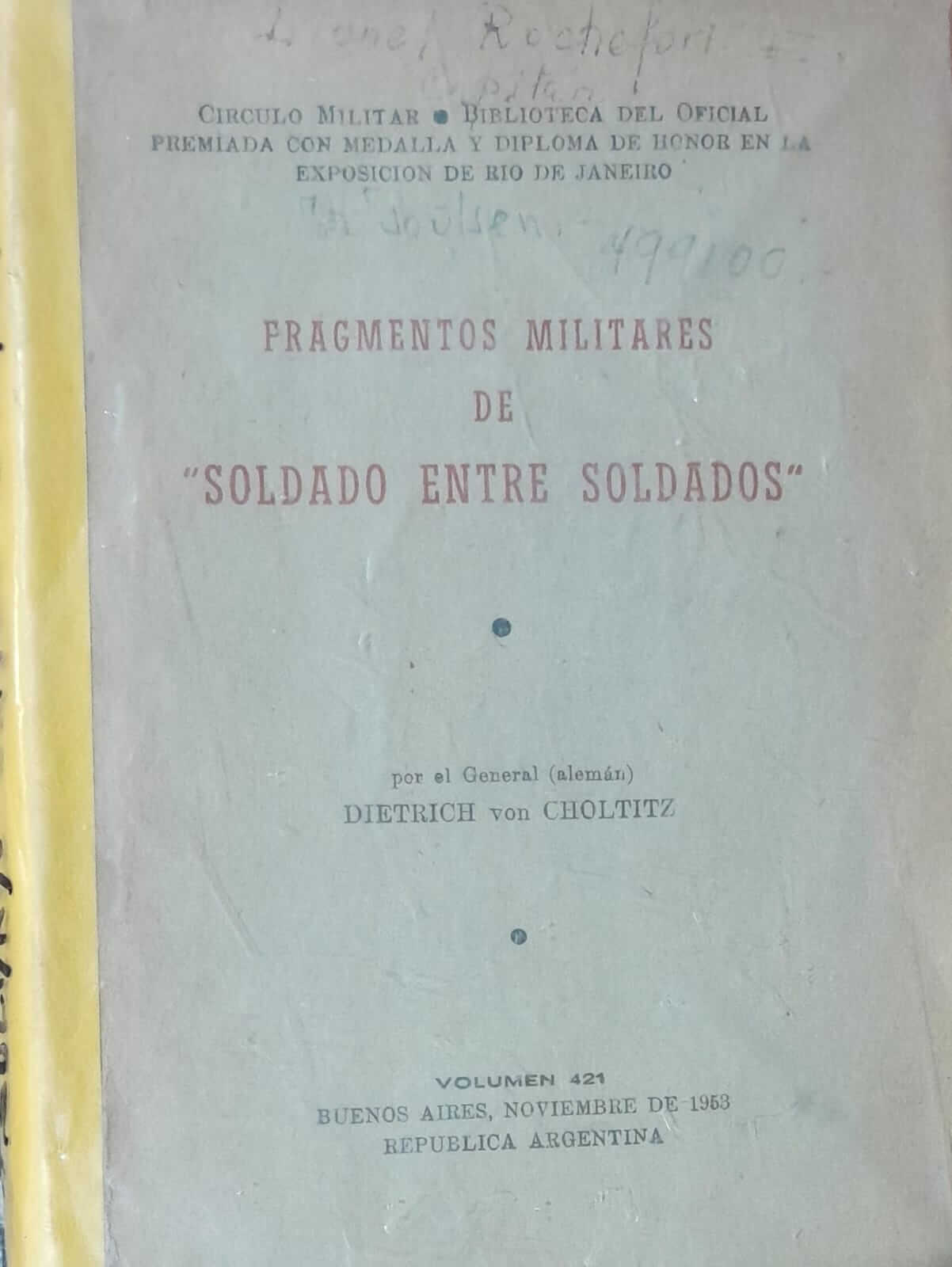 Fragmentos Militares de soldado entre soldados