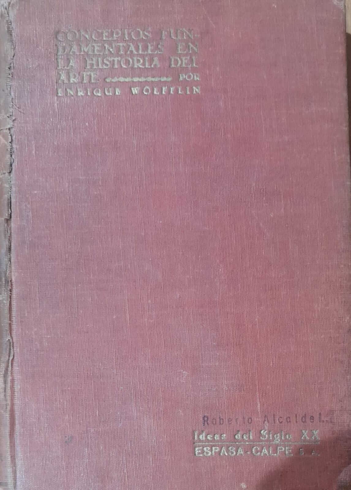 Conceptos Fundamentales de la Historia del Arte