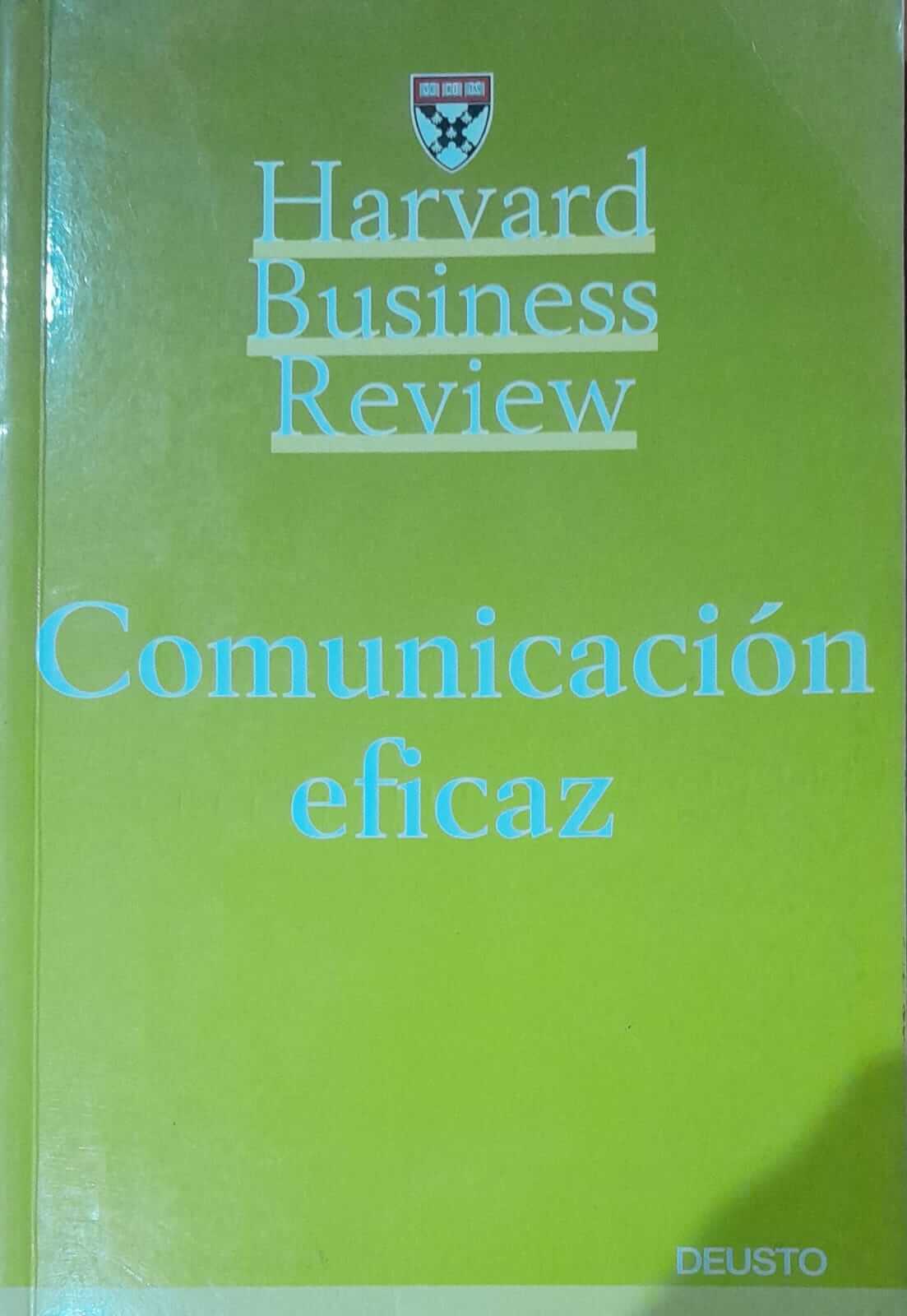 Harvard Business Review: Comunicación Eficaz